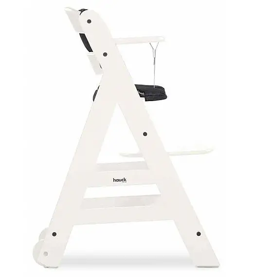 Drvena visoka stolica BETA Plus White Hauck
