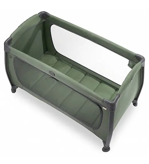 Prijenosni krevetič PLAY N RELAX CENTER Dark Green Hauck