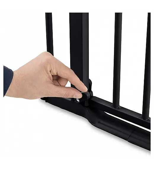 Varovalna ograja CLEAR STEP 2 Black Hauck