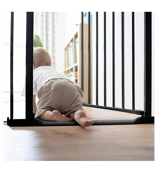 Varovalna ograja CLEAR STEP 2 Black Hauck