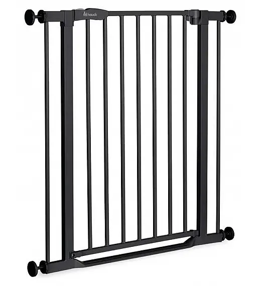 Varovalna ograja CLEAR STEP 2 Black Hauck