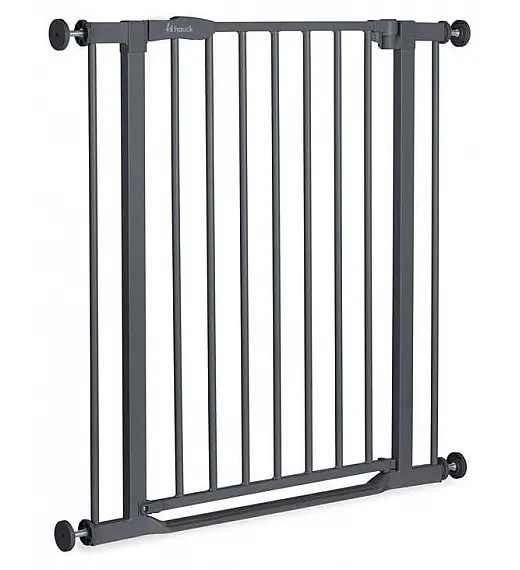 Varovalna ograja CLEAR STEP 2 Dark Grey Hauck
