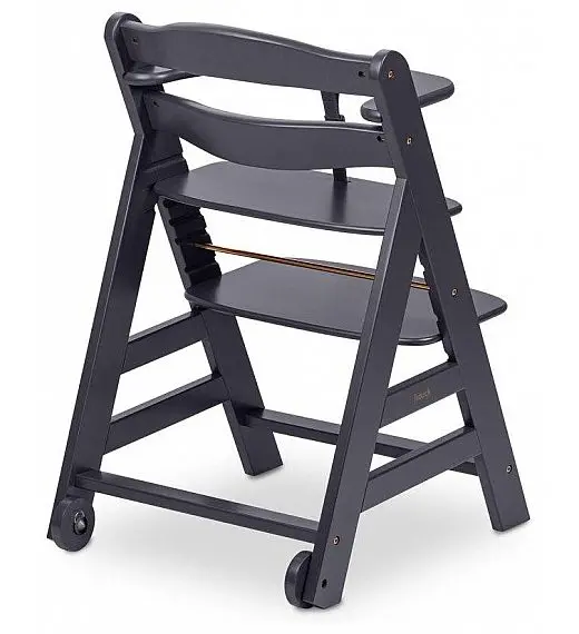 Drvena visoka stolica BETA Plus Dark Grey Hauck