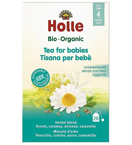 Bio-organski biljni čaj za bebe, 20 vrećica čaja