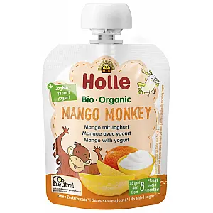 Holle Pire s mangom i jogurtom "Mango Monkey" 85g
