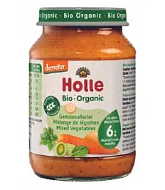 Holle večvrstna zelenjava po 6. mesecu, 190g, BIO DEMETER