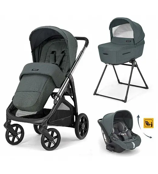 Dječja kolica 4u1 APTICA Quattro Recline Emerald Green Inglesina