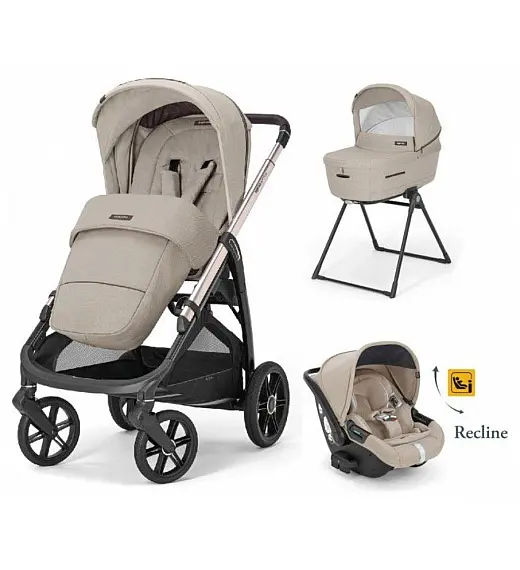 Dječja kolica 4u1 Quattro APTICA Darwin Recline Pashmina Beige Inglesina