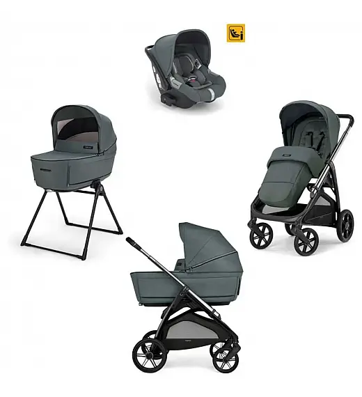 Dječja kolica 4u1 APTICA Quattro Emerald Green Inglesina