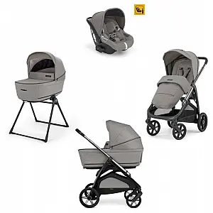 Otroški voziček 4v1 APTICA Quattro Darwin Platinum Grey