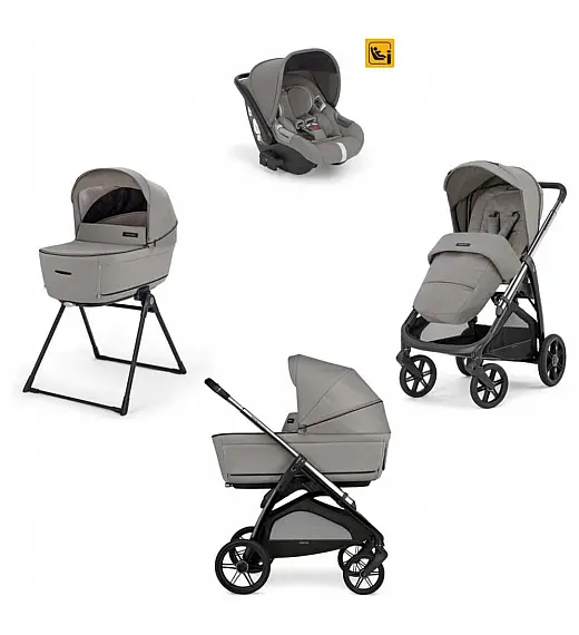 Dječja kolica 4u1 APTICA Quattro Darwin Platinum Grey Inglesina