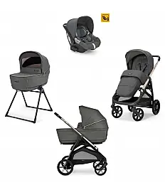 Otroški voziček 4v1 APTICA Quattro Darwin Velvet Grey