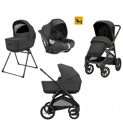 Dječja kolica 4u1 Quattro APTICA XT DARWIN Magnet Grey Inglesina