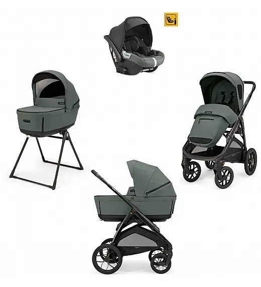 Dječja kolica 4u1 Quattro APTICA XT DARWIN Taiga Green Inglesina