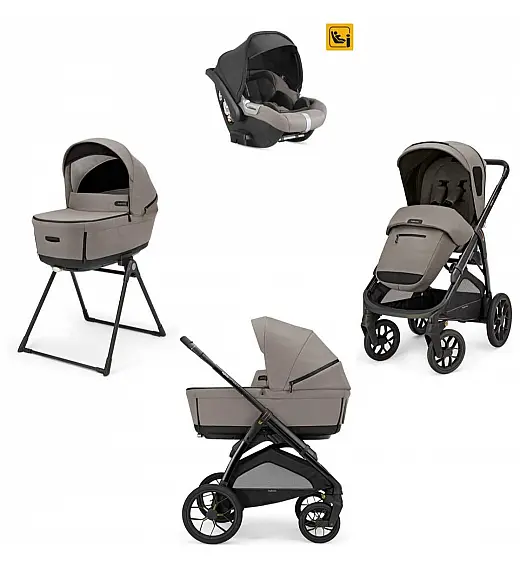 Dječja kolica 4u1 Quattro APTICA XT DARWIN Tundra Beige Inglesina