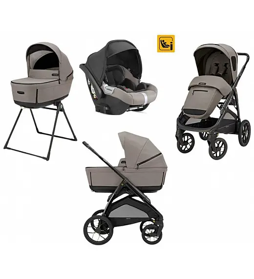 Dječja kolica 4u1 Quattro APTICA XT DARWIN Tundra Beige Inglesina