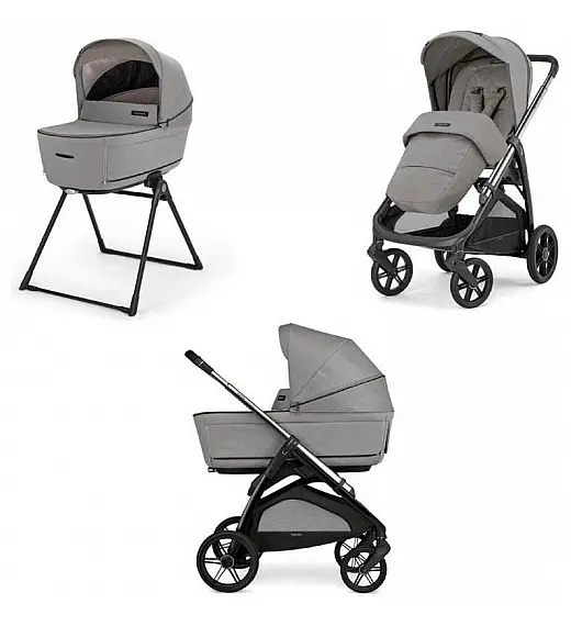Dječja kolica 2u1 Duo APTICA Platinum Grey Inglesina