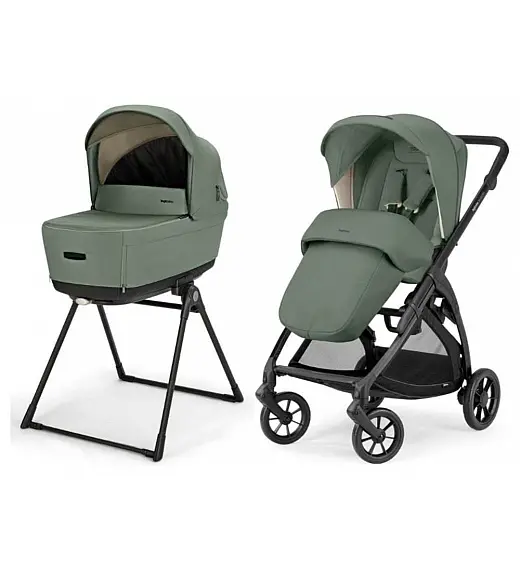 Otroški Voziček 4v1 ELECTA Darwin Recline Murray Green Inglesina
