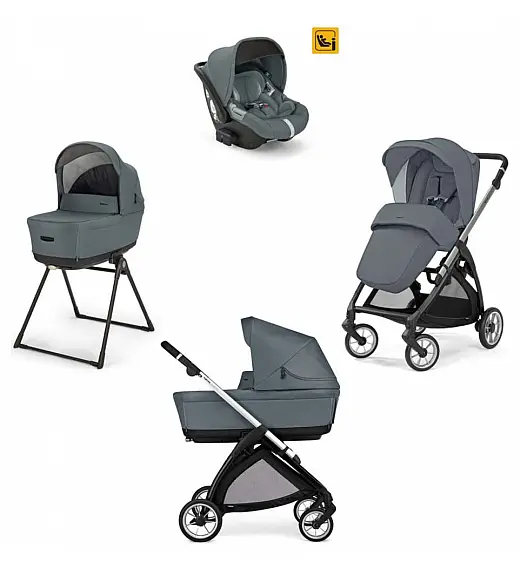Dječja kolica 4u1 ELECTA Darwin Union Grey Inglesina