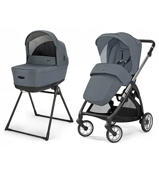 Otroški Voziček 4v1 ELECTA Darwin Recline Union Grey Inglesina