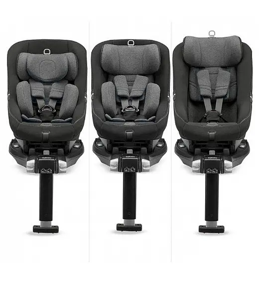 Dječja autosjedalica DARWIN NEXT STAGE I-SIZE Vulcan Black 40-105 cm Inglesina