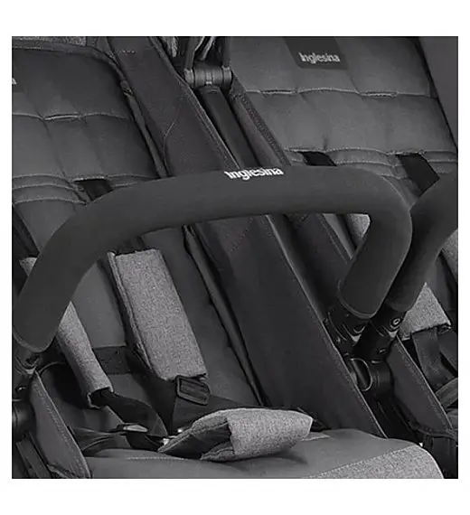 Dječja kolica za blizance Inglesina TWIN SKETCH Black Grey