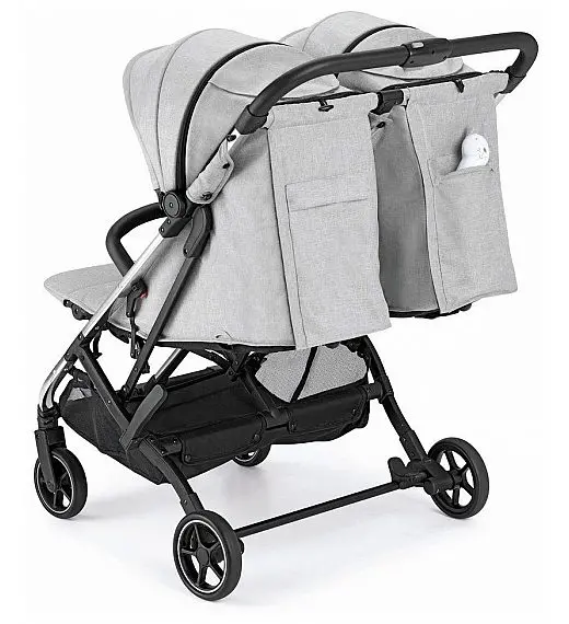 Dječja kolica za blizance GEM Grey