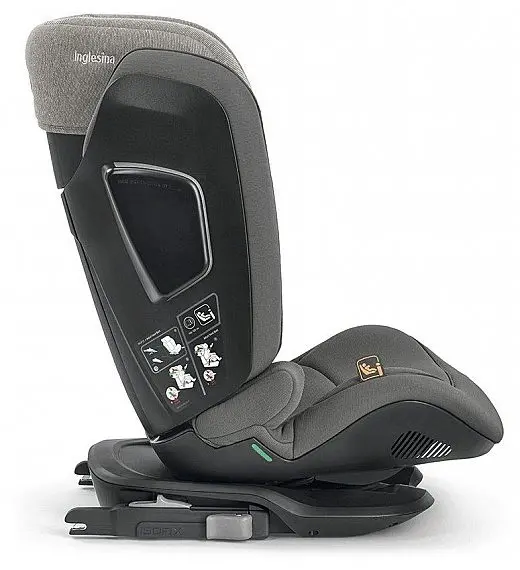 Auto sjedalica I-Size CARTESIO Vulcan Black 100-150 cm Inglesina