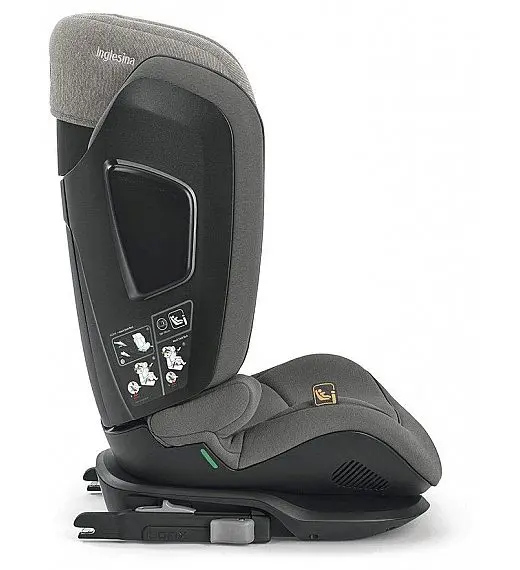 Auto sjedalica I-Size CARTESIO Vulcan Black 100-150 cm Inglesina