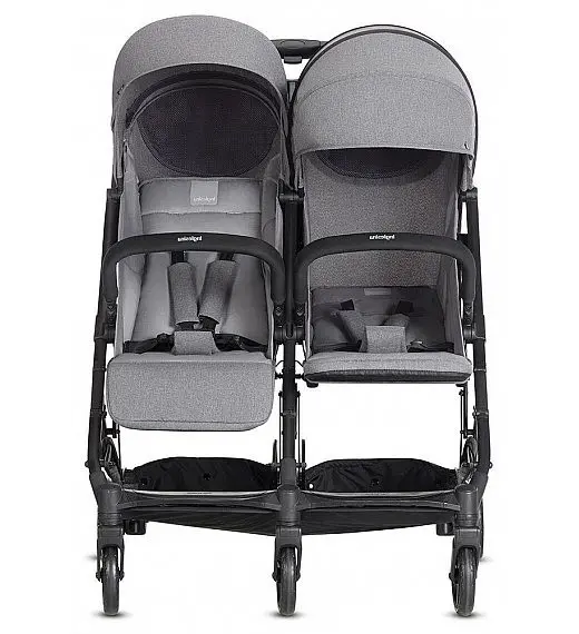 Dječja kolica za blizance Inglesina TWIN SKETCH Black Grey