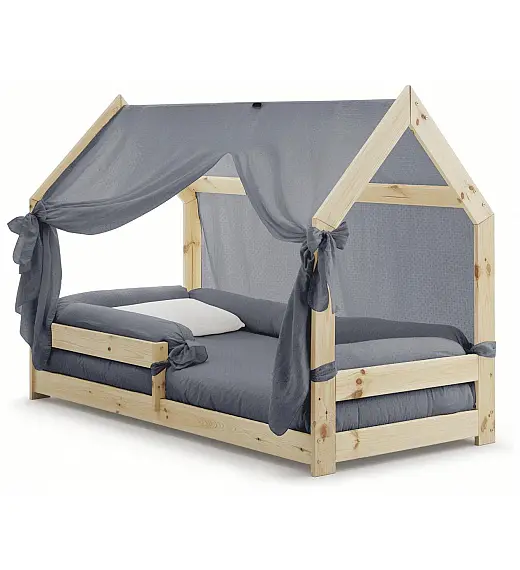 Baldahin Deco Grey za Montessori posteljo Explore in Experience Italbaby