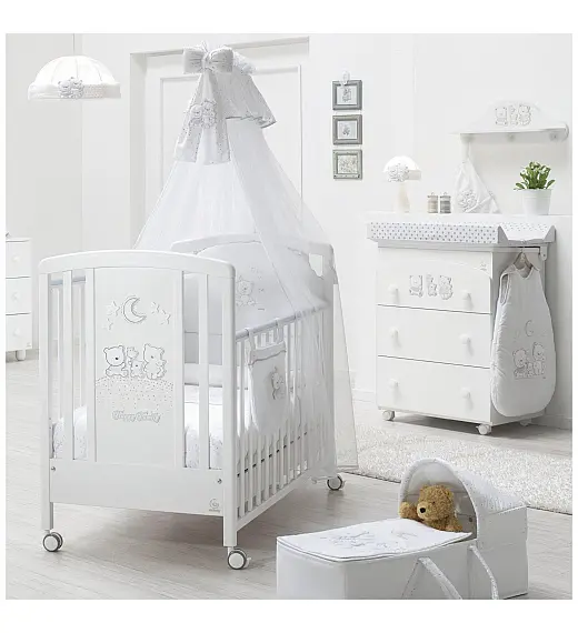 Komoda sa kadicom HAPPY FAMILY White Italbaby
