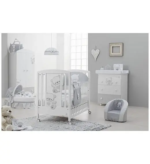 Komoda sa kadicom JOLIE White Grey Italbaby