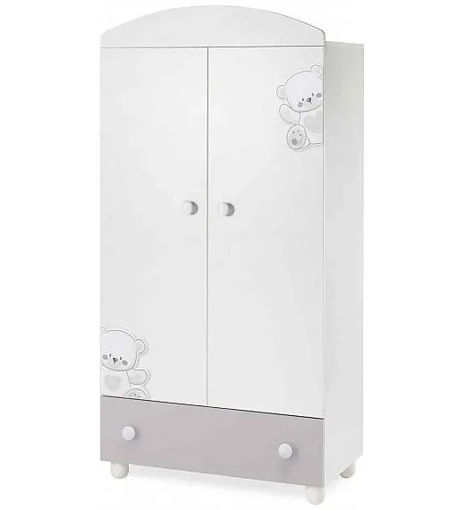 Drveni ormar JOLIE White Grey Italbaby