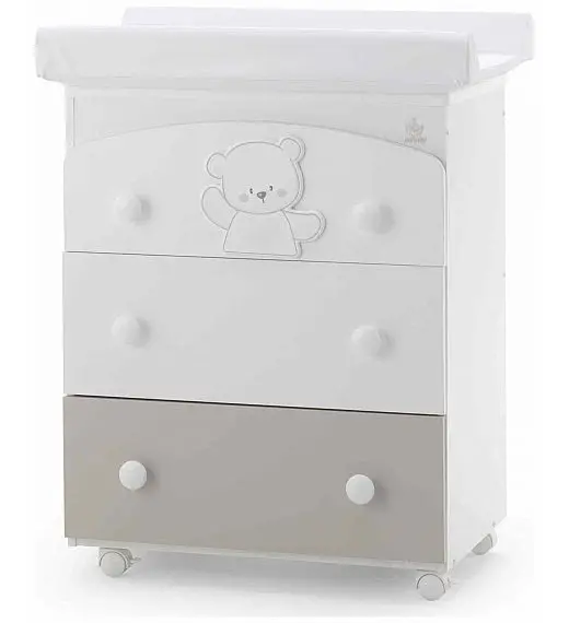 Komoda sa kadicom JOLIE White Choco Italbaby