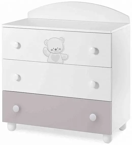 Drvena Komoda JOLIE White Grey Italbaby