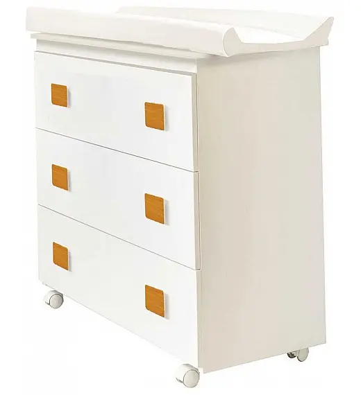 Stol za prematanje s kadicom i podlogom za prematanje INFINITO Natural White Italbaby