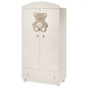 Garderobna omara za otroka PELUCHE Tortora