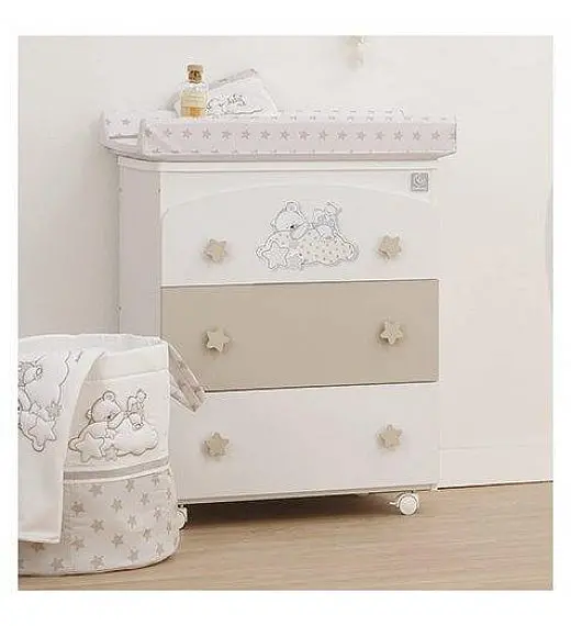 Komoda sa kadicom SOGNI D'ORO White Choco Italbaby