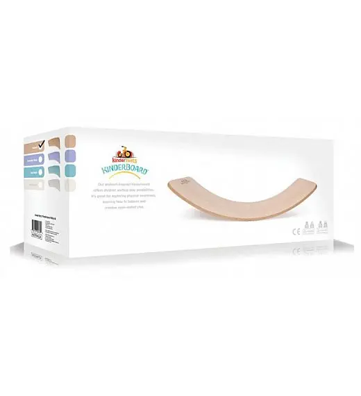 Drvena daska za ravnotežu KINDERBOARD Sage Wash