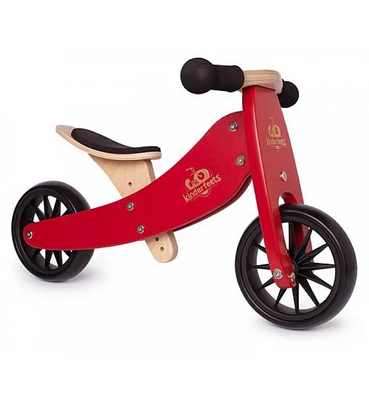 Lesen poganjalec TINY TOT 2v1 Cherry Red
