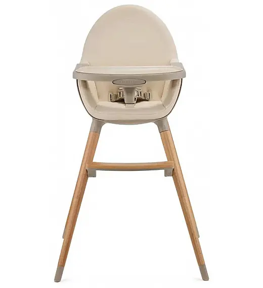 Visoka stolica 2u1 FINI 2 Beige Kinderkraft