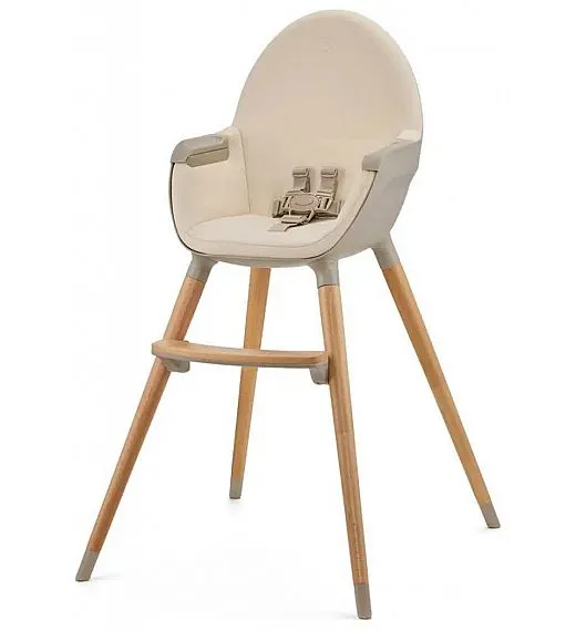 Visoka stolica 2u1 FINI 2 Beige Kinderkraft