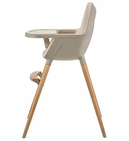 Visoka stolica 2u1 FINI 2 Beige Kinderkraft