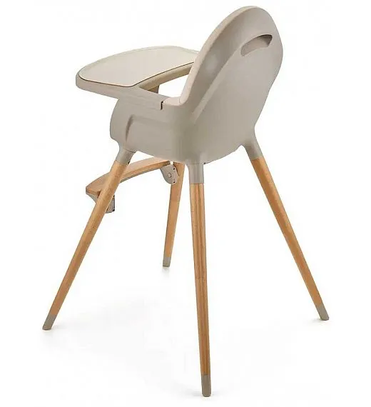 Visoka stolica 2u1 FINI 2 Beige Kinderkraft