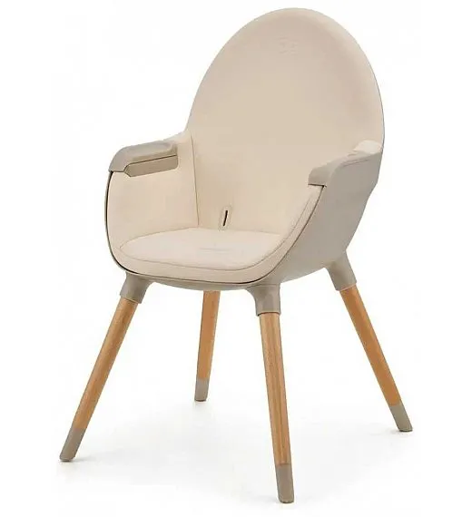 Visoka stolica 2u1 FINI 2 Beige Kinderkraft