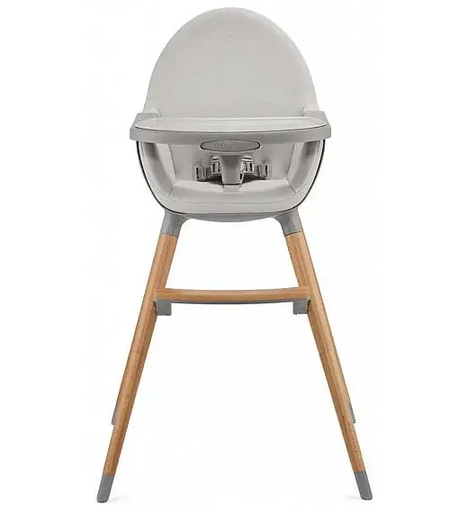 Visoka stolica 2u1 FINI 2 Grey Kinderkraft