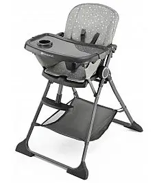 Stolček za hranjenje FOLDEE Grey