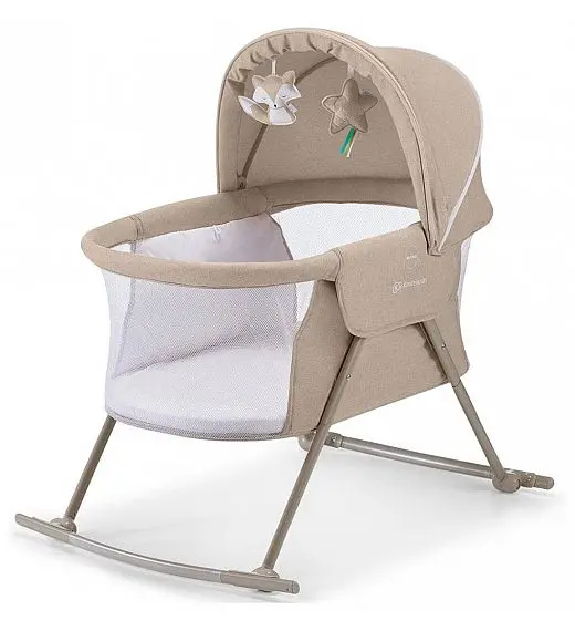 Prijenosni krevetić LOVI 3u1 Beige Kinderkraft