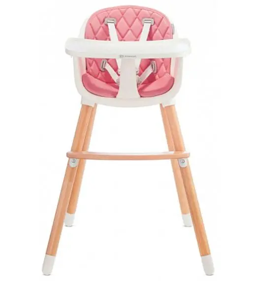 Stolček za hranjenje 2v1 SIENNA Pink Kinderkraft